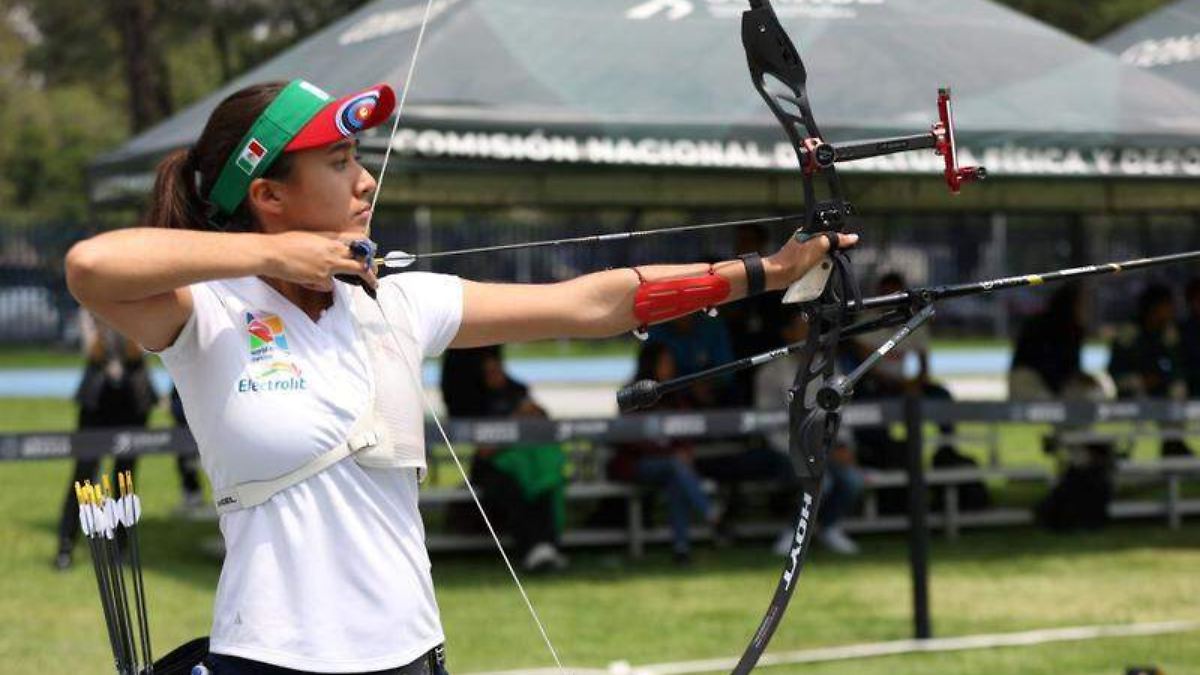 Ángela Ruiz es la nueva cara de la arquería nacional; tiene 18 años de edad y es medallista olímpicaCortesía Conade